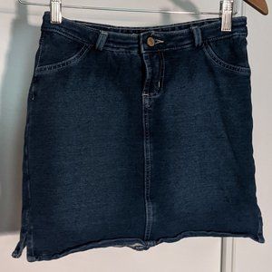 Big Seven soft denim style micro mini
